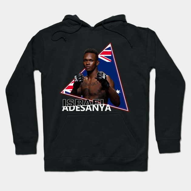 ISRAEL ADESANYA Hoodie by multylapakID